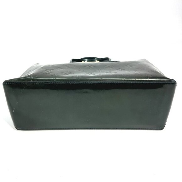 LOUIS VUITTON MonogramVernis WilsherePM Bag Tote Bag Hand Bag - Picture 3 of 16